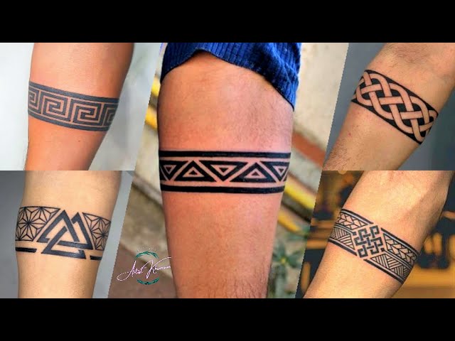 Temporary Tattoowala New Design Hand Band Tattoo Combo Waterproof Temporary  Body Tattoo Pack of 8