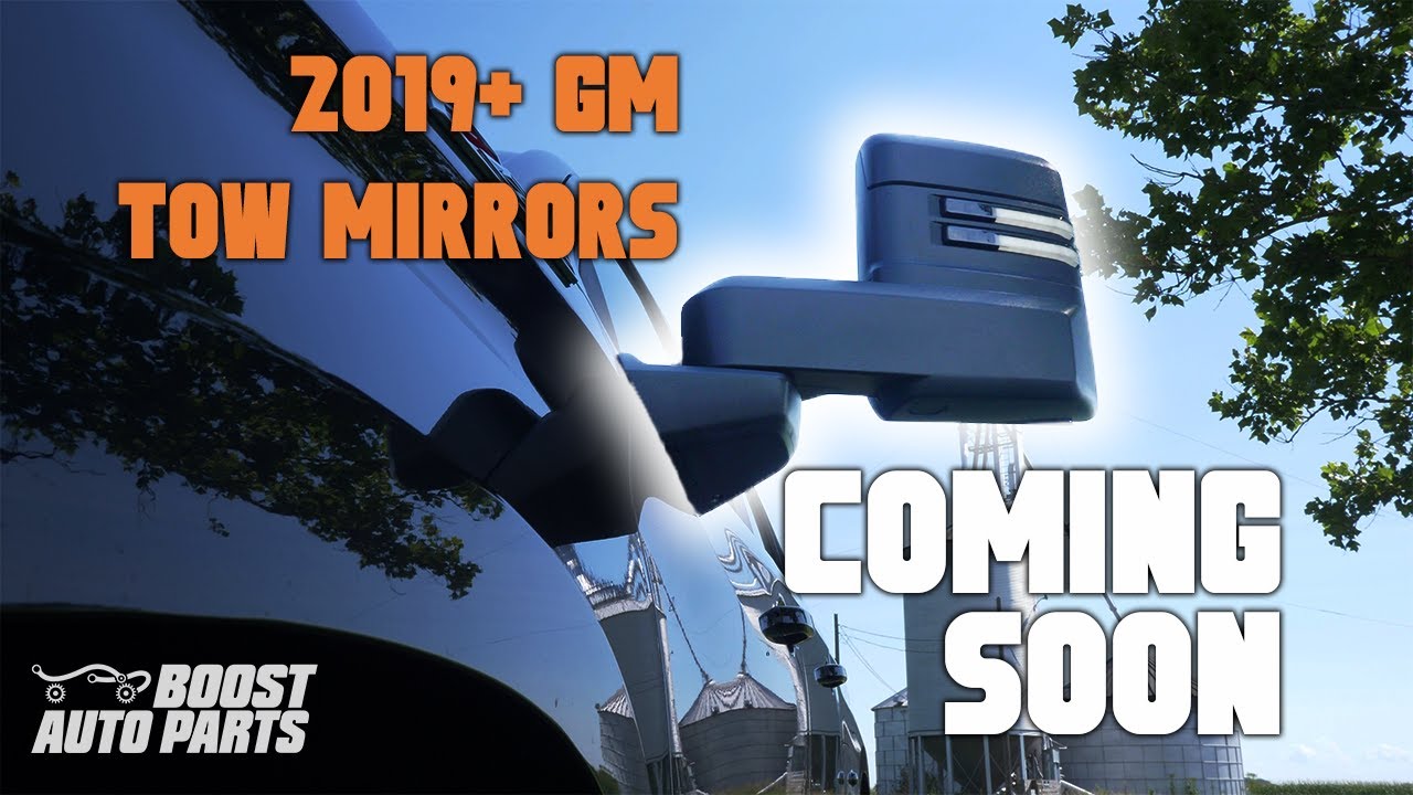 THE WAIT IS ALMOST OVER Silverado & Sierra 1500 Towing Mirrors (2019