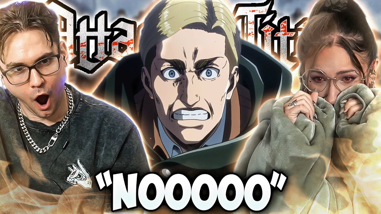 Erwin's Speech Is CINEMA💥 | Couple Reacts to *ATTACK ON TITAN 3x16 ...