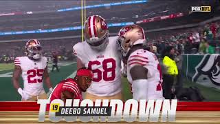 Deebo Samuels Incredible 12-Yard Rush Td