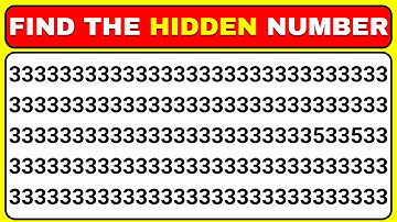Only 1% Can Find the Hidden Number! | Illusion Challenge Level 44 By Mindful Mosaic 2.0 | Brain Test