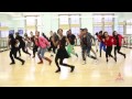 Break the Chain- La coreografia del flash mob in piazza San Francesco