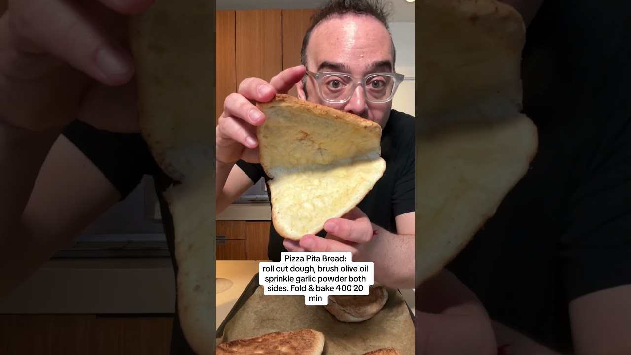 Pizza Dough make amazing pita bread 