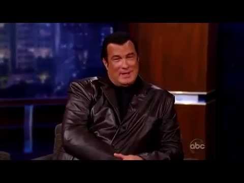 Steven Seagal on the Jimmy Kimmel Dec 10 2009