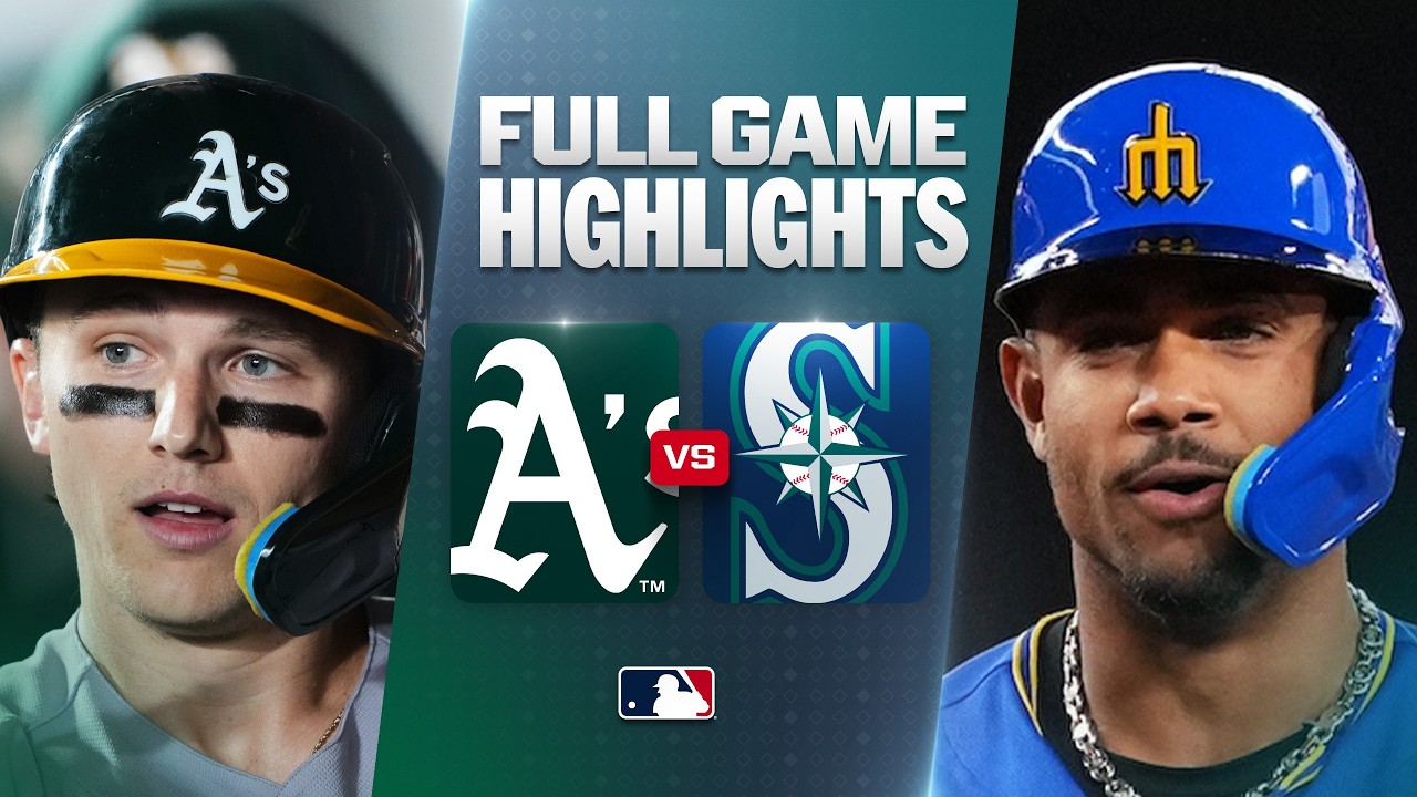 [MLB] 오클랜드 애슬레틱스 7 : 4 시애틀 매리너스 경기 결과·하이라이트