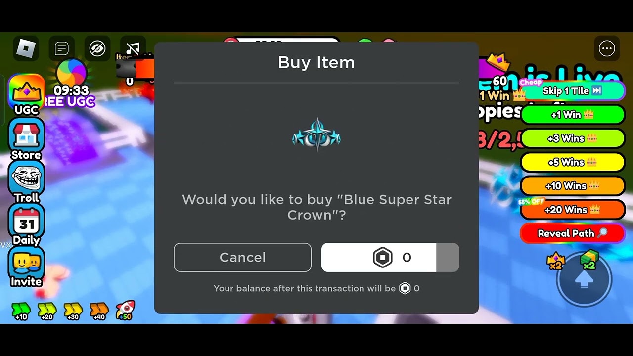 Snipping "Blue Super Star Crown"