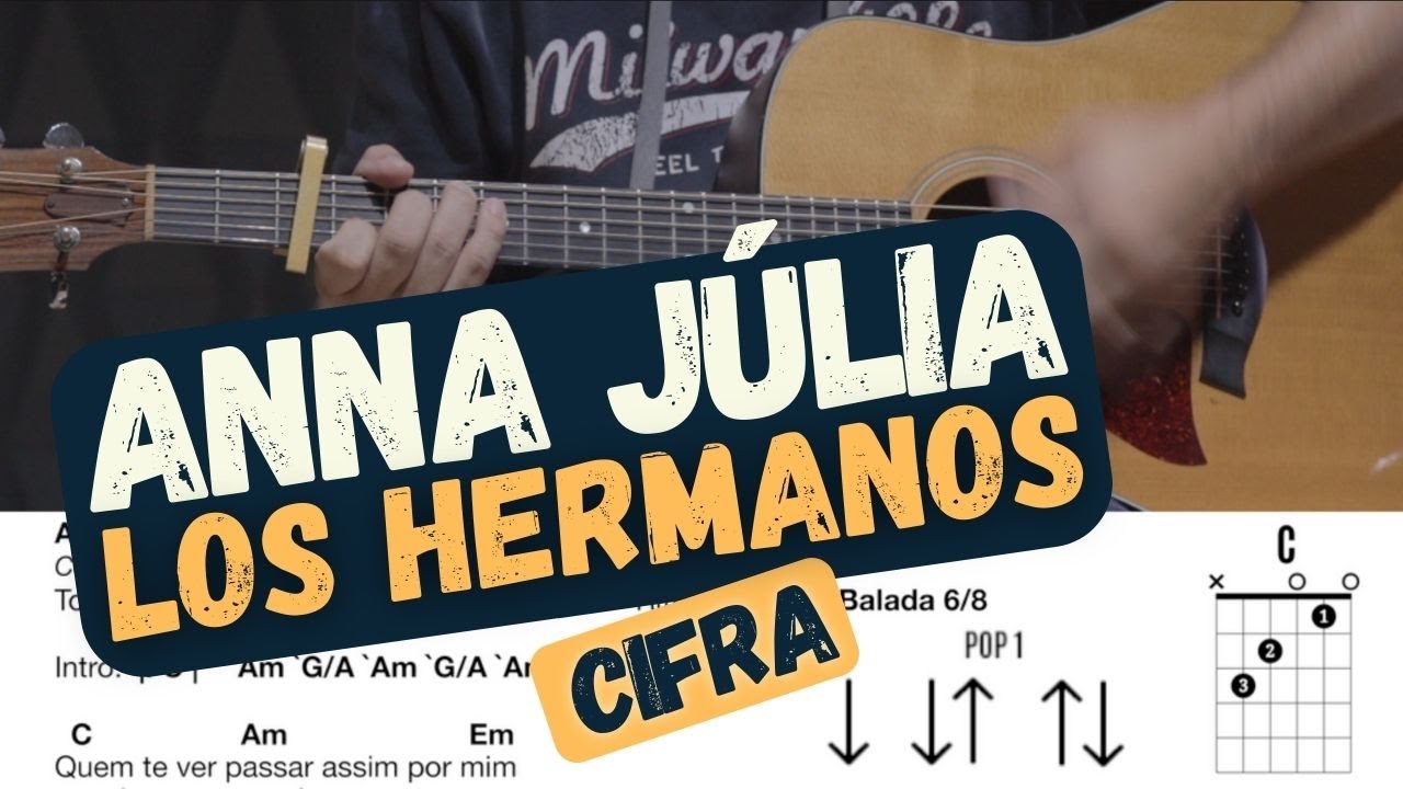 Anna Júlia Los Hermanos Cifra Aprenda Como Tocar Violão YouTube Anna Júlia Los Hermanos Cifra Aprenda Como Tocar Violão YouTube