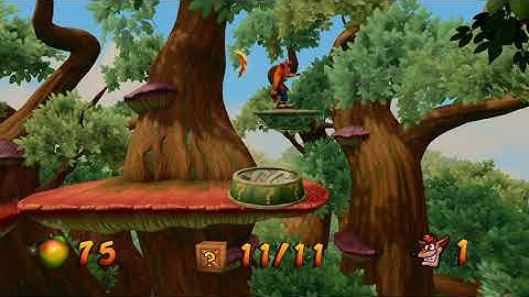 Crash Bandicoot 2 Cortex Strikes Back -  Level 3 -  Hang Eight