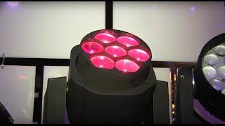 Stiletto I7 RGBW 7 x 15W LED Moving Head 