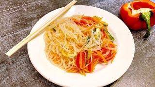Невероятно БЫСТРЫЙ и вкусный рецепт - ФУНЧОЗА с овощами по-Корейски Невероятно БЫСТРЫЙ и вкусный рецепт - ФУНЧОЗА с овощами по-Корейски