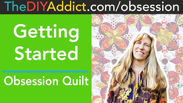 Getting Started with the Obsession English Paper Piecing Quilt
