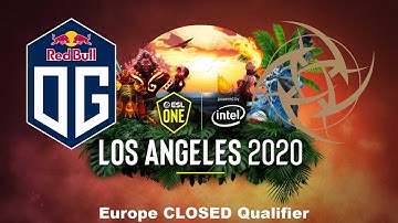 OG vs Ninjas in Pyjamas BO2 | CIS ESL One Los Angeles 2020