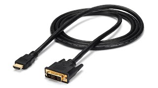 6 ft HDMI® to DVI-D Cable - M/M