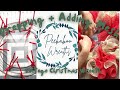 Wreath Making 101: Wiring, Cutting Mesh & Filling Out a Vintage Christmas Wreath