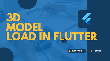 Flutter Tutorial || How to use 3d objects in your flutter app