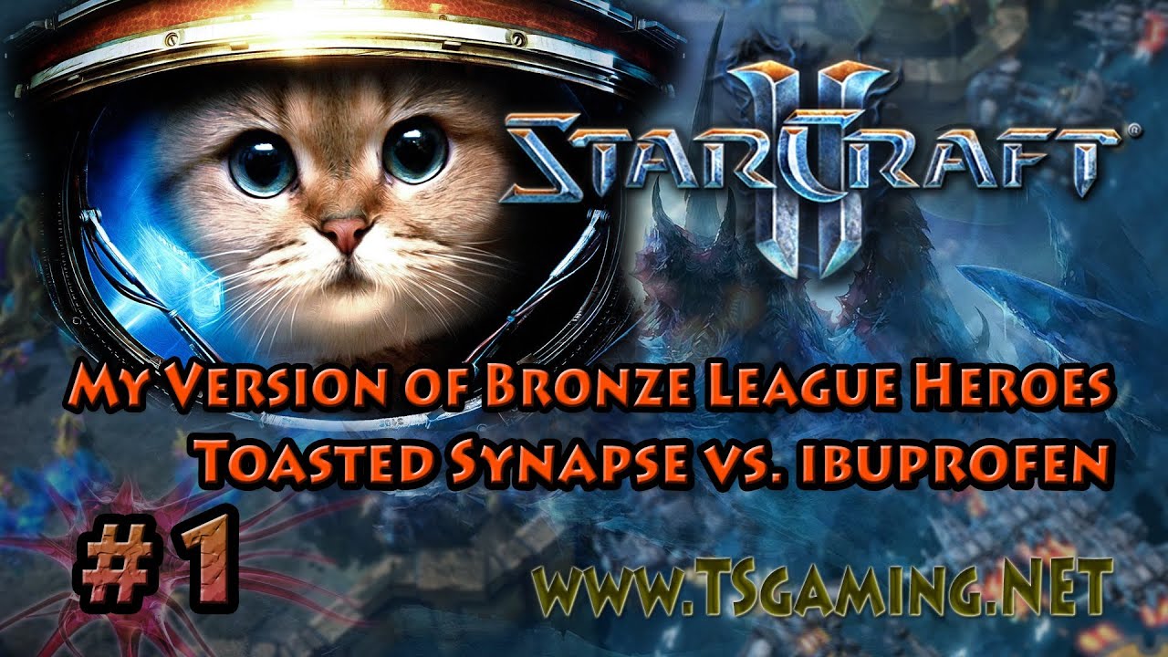 StarCraft 2 HotS - My Version of Bronze League Heroes - Toasted Synapse vs. ibuprofen
