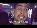 DANNY GARCIA REACTS TO ANDY RUIZ BEATING CHRIS ARREOLA AFTER GETTING DROPPED