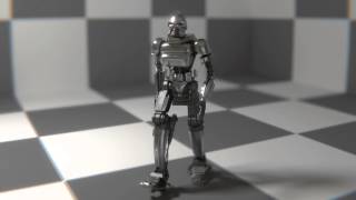 Cylon Walk Animation Test