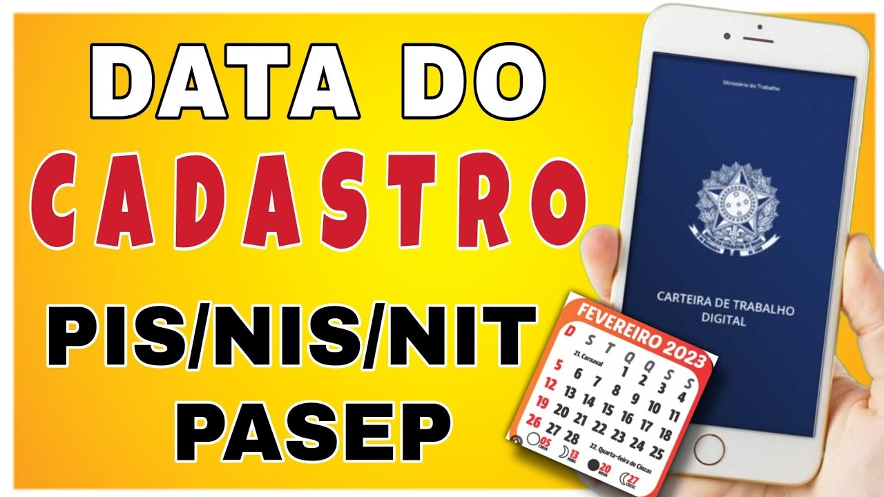 Qual A Data De Cadastramento Do PIS NIS NIT PASEP Guia Completo E Qual A Data De Cadastramento Do PIS NIS NIT PASEP Guia Completo E