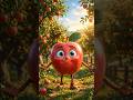 🍎 Main Apple Hoon... Mujhe Khaoge? 😱 | Talking Fruit Animation🍎 Apple Ka Sach! Main Tumhari