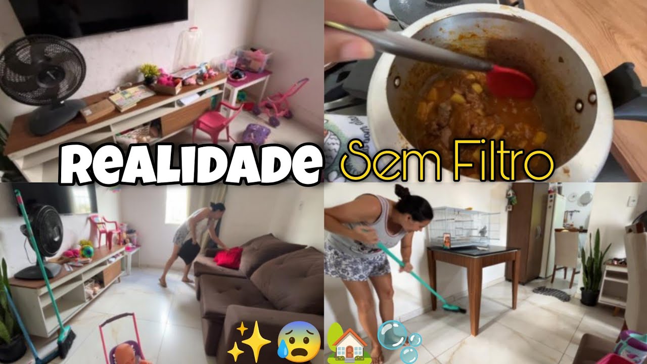 COMECEI PELO ALMOÇO… E TERMINEI TRANSFORMANDO MINHA CASA 😱 | ROTINA REAL