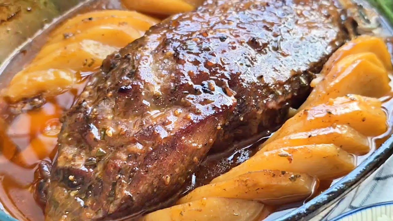 צלי בקר חגיגי שמכינים ב-10 דקות עבודה || Quick roast beef in 10 minutes prep