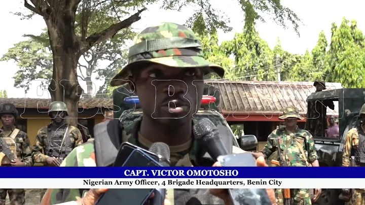 EDO SECURITY Army Troops Arrest 4 Suspected Kidnappers, Recover Weapons in Ahor, Uselu-Nahor