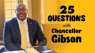 25 Questions with UWM Chancellor Thomas Gibson | Get to Know Your Chancellor @uw-milwaukee