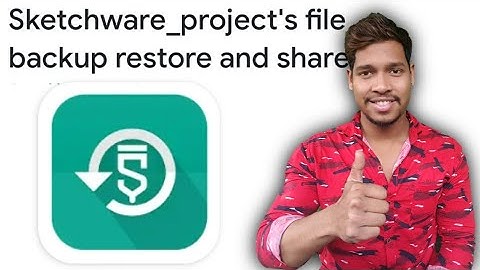Sketchware project backup and restore is how in hindi videos/Aauraparti