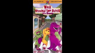 Opening & Closing To Walk Around The Block With Barney (1999 VHS)