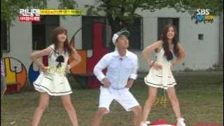 SBS [런닝맨] - 아이돌의 제왕 A pink(은지,나은) Cut