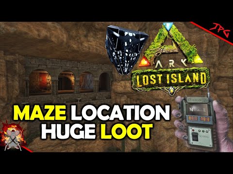 Video ARK LOST ISLAND - MAZE LOCATION AND LOOT! What To... - youtube