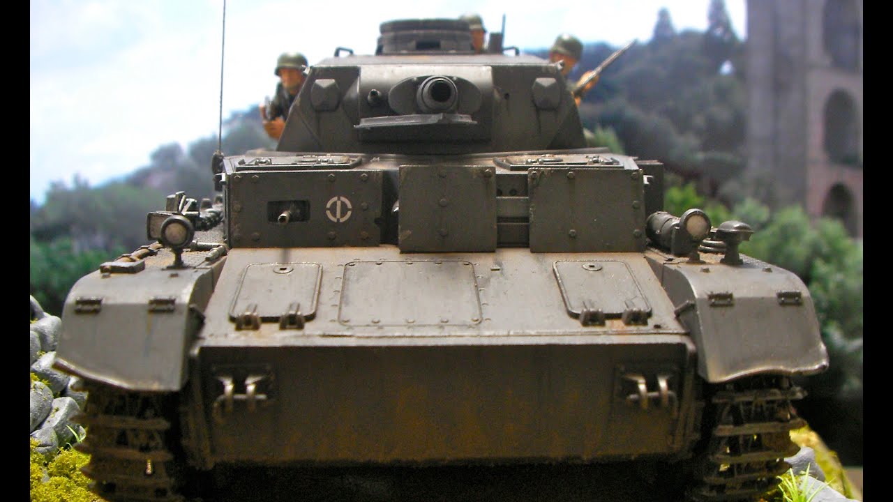 Panzerkampfwagen IV Ausf.D（TAMIYA 1/35） - YouTube