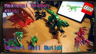 Full Build | #31161 Lego Medieval Dragon. Full Build | #31161 Lego Medieval Dragon.