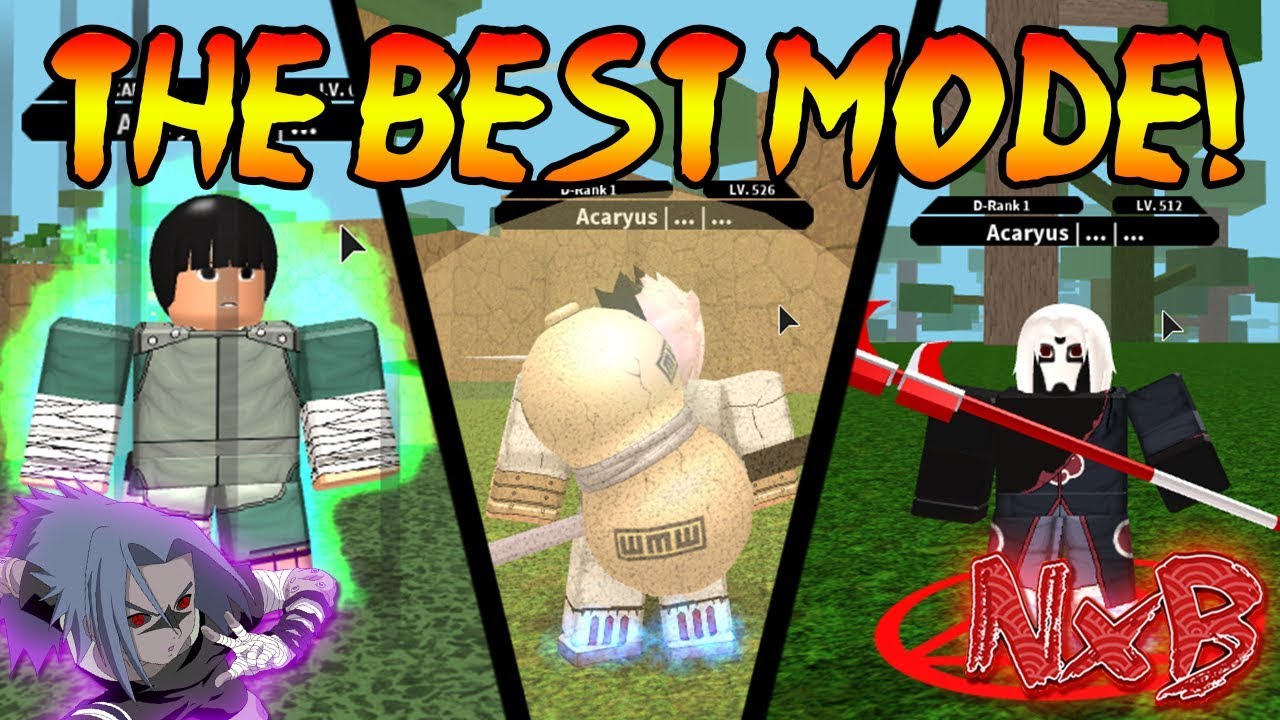 All Modes Showcase Which One Is The Best Naruto Rpg Beyond Youtube - naruto beyond roblox best kg