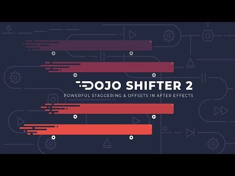 After Effects: Dojo Shifter v2 Demo (Best Plugin for Staggering & Offsets)