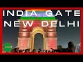 India Gate | All-India War Memorial | New Delhi Night View Walking tour | January 2023