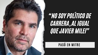 Eduardo Verástegui: "No soy político de carrera, al igual que Javier Milei"