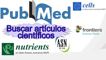 Cómo buscar artículos científicos |  PubMed | Información actualizada | Ciencias de la salud