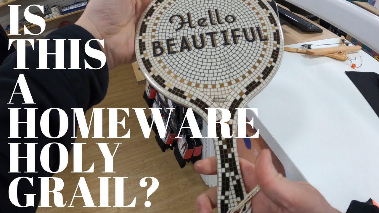 IS THIS A HOMEWARE HOLY GRAIL? CHARITY SHOP SHOPPING UK COME