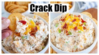 CRACK DIP\/ Easy appetizer \/ Million Dollar Dip