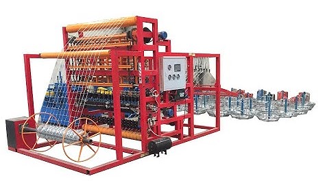 Grassland fence wire mesh machine Cattle fence mesh machine +86 182 3048 9099