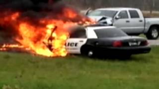Officers Injured in Aberdeen Crash