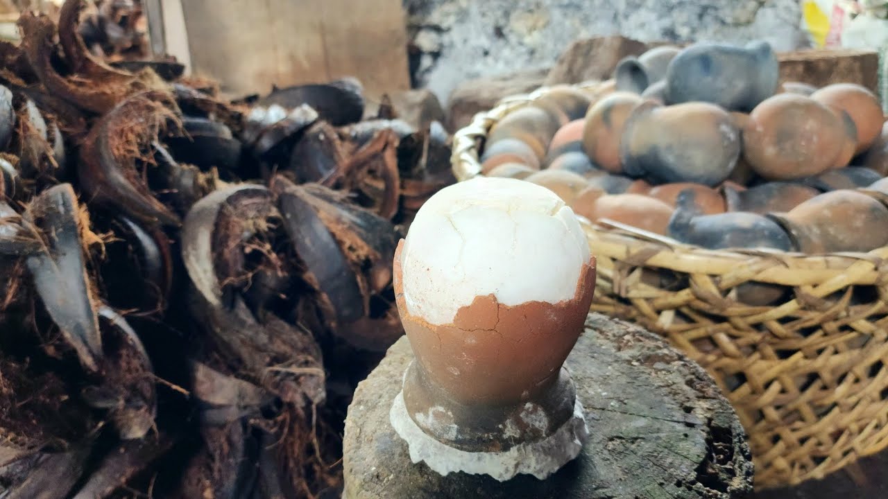 フィリピンボホール島 伝統「恐竜の卵」