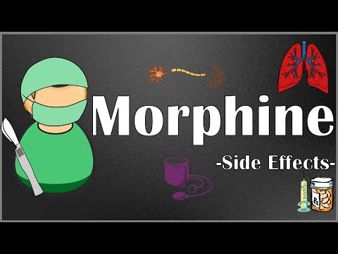 Video: Effekterne af morfin: Arbejdsmedicin Forklaret