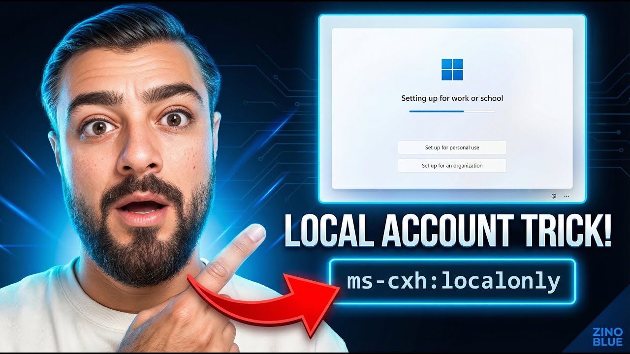 Как пропустить вход в систему Microsoft | Настройка Windows 11 без учетной записи Microsoft (обхо...