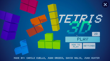 Tetris3D - Visual Computing Class Project