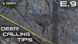 Deer Calling Tips - E.9 "Contact Grunts"