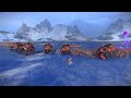 Khorne vs Norsca - 4K Quality - Total War Warhammer 3