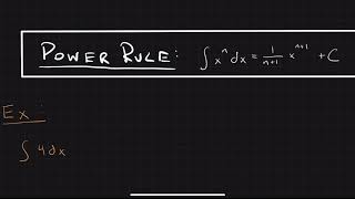 M 5-1: Indefinite Integrals - Examples